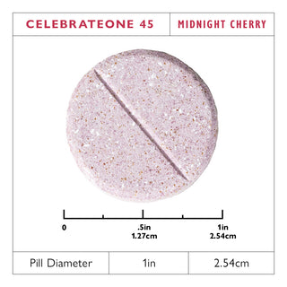 CelebrateONE 45 Bariatrisk multivitamin med järn, tuggtabletter, en gång dagligen