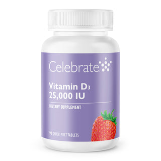 Vitamin D3 625mcg (25.000 IE) Snabbsmält 