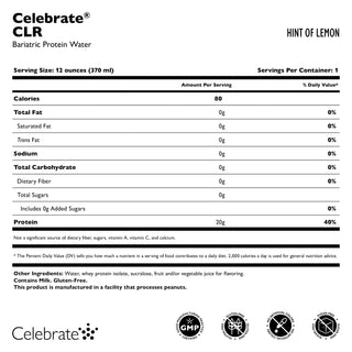 Celebrate® CLR 20 g proteinvatten