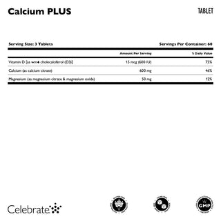 Calcium PLUS - Kalciumcitrat, tablett