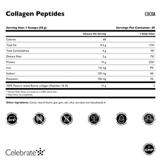 Kollagenpeptider, pulver