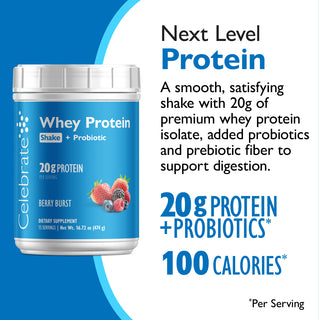 Celebrate® ReBuild Protein + Probiotic, pulver
