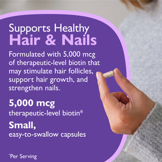 Biotin 5.000 mcg, kapslar