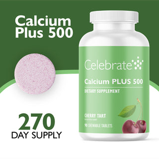 Kalcium PLUS 500, tuggtabletter