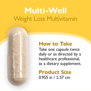 Multi-Well Viktminskning Multivitamin, Kapslar 