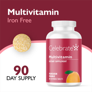 Bariatrisk multivitamin utan järn, tuggtabletter