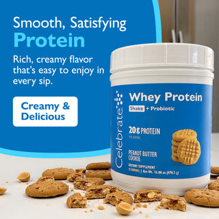 Celebrate® ReBuild Protein + Probiotic, pulver