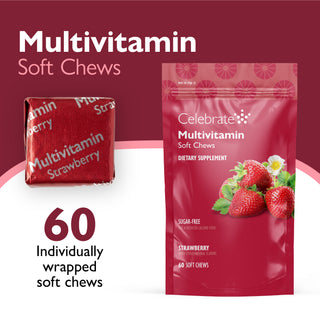 Bariatrisk multivitamin utan järn, mjuka tuggor