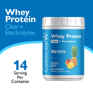 Celebrate Vassleproteinisolat Clear + elektrolyter 