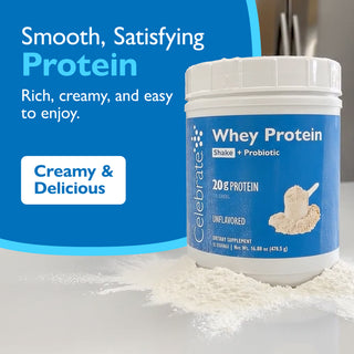 Celebrate® ReBuild Protein + Probiotic, pulver