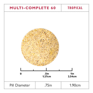 Multi-Complete 60 Bariatric pureskeltava monivitamiini raudalla, Tropical 