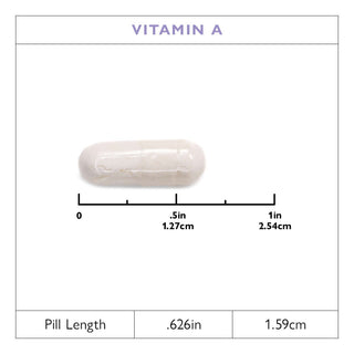 Vitamin A 7500mcg (25.000 IE) 