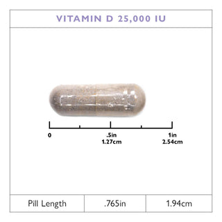 Vitamin D3 625mcg (25.000 IE) Kapslar 